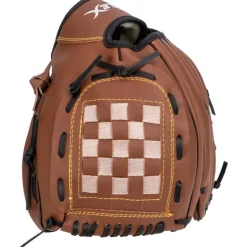 JELEX Safe Catch Guante de béisbol izquierdo para diestros marrón