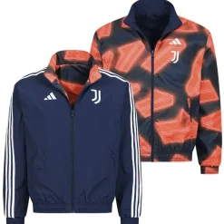 Juventus de Turín adidas Hombre Reversible Chaqueta de presentación IP8794