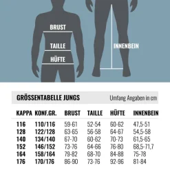 Kappa Topen Niño Pantalones cortos de felpa 705423J-15-4101M