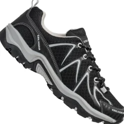 KIRKJUBØUR ® "Makalu" Unisex Zapatillas de trekking negro