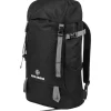 KIRKJUBØUR® "Abisko" Trekking exterior premium Mochila 30 L negro