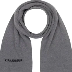 KIRKJUBØUR® "Fryse" Unisex Bufanda gris oscuro