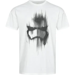 LA GUERRA DE LAS GALAXIAS Stormtrooper Mask Hombre Camiseta FAMTS268WHT