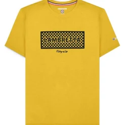 Lambretta Checker Box Hombre Camiseta SS1002-PASIÓN