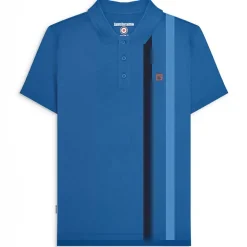 Lambretta Cut & Sew Hombre Polo SS1222-DK AZUL