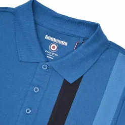 Lambretta Cut & Sew Hombre Polo SS1222-DK AZUL