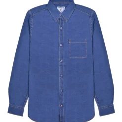 Lambretta Denim Hombre Camisa de manga larga RWIS1411