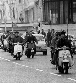 Lambretta Denim Hombre Camisa de manga larga RWIS1411