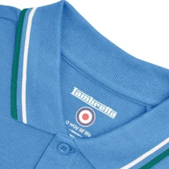 Lambretta Doble punta Hombre Polo SS1608-AZ BL/DL/GRY