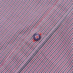 Lambretta Gingham Check Hombre Camisa de manga larga RWIS1384