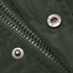 Lambretta Heaton Waterproof Hombre Parka Chaqueta LAM14-KHAKI