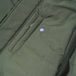 Lambretta Hombre parka de invierno forrada LM2503-KHAKI