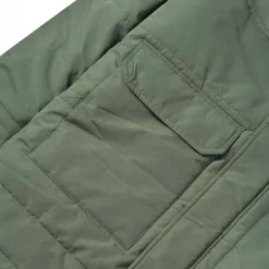 Lambretta Hombre parka de invierno forrada LM2503-KHAKI