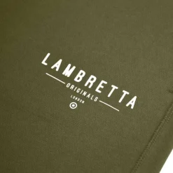 Lambretta Jogger Hombre Pantalones de chándal SS1532-KHAKI