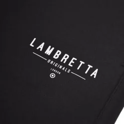 Lambretta Jogger Hombre Pantalones de chándal SS1532-NEGRO