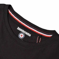 Lambretta Pannelled Tee Hombre Camiseta SS9036-BLK