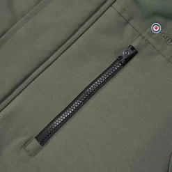 Lambretta Parka con cuello de piel Hombre Chaquetón SS5024-KHAKI