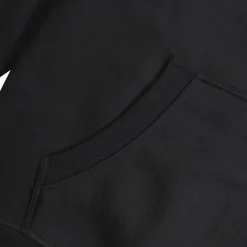 Lambretta Racing Stripe Hombre Sudadera con capucha SS5027-NEGRO