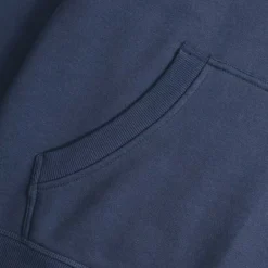 Lambretta Racing Stripe Hombre Sudadera con capucha SS5027-AZUL MARINO