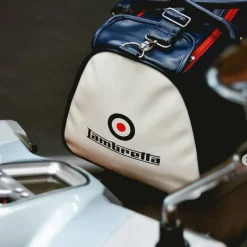 Lambretta Retro Sports Large Bag Bolso 28x49x25 T20064L-NVY/BLANCO