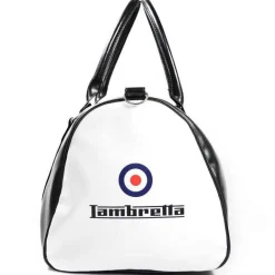 Lambretta Retro Sports Large Bag Bolso 28x49x25 T20064L-NEGRO/BLANCO