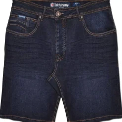 Lambretta Stafford Hombre Pantalones vaqueros cortos LAM7625-NVY