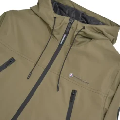 Lambretta Terrace Waterproof Hombre Parka Chaqueta SS7817-KHAKI