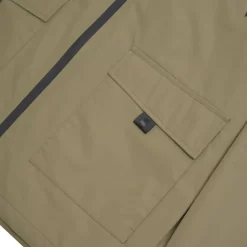 Lambretta Terrace Waterproof Hombre Parka Chaqueta SS7817-KHAKI