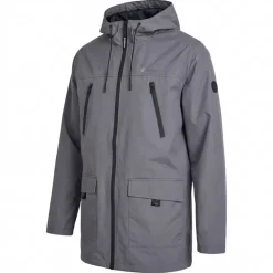 Lambretta Terrace Waterproof Hombre Parka Chaqueta SS7817-HIERRO