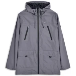 Lambretta Terrace Waterproof Hombre Parka Chaqueta SS7817-HIERRO