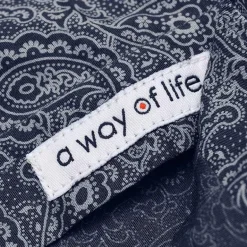 Lambretta Tonal Paisley Hombre Camisa de manga larga RWIS1383