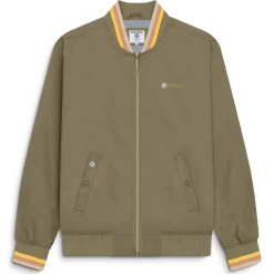 Lambretta Triple Tipped Hombre Chaqueta SS1626 Caqui Dorado