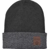 Lambretta Turn Up Beanie SS1207-BLK/CHAR