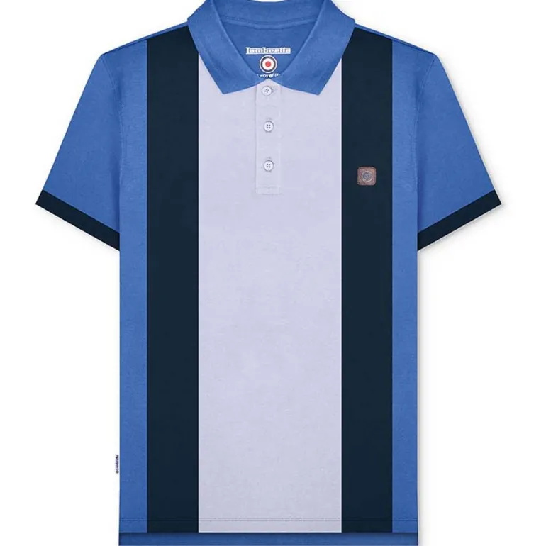 Lambretta Vintage Panel Hombre Polo SS0026-DB/N/AB