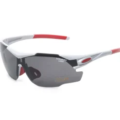 LEANDRO LIDO Challenger One Gafas de sol deportivas blanco/negro