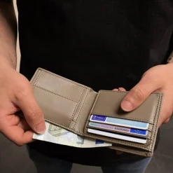 LEANDRO LIDO Classic Cartera gris