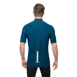 LEANDRO LIDO "Portofino" Hombre Maillot de ciclismo de manga corta azul