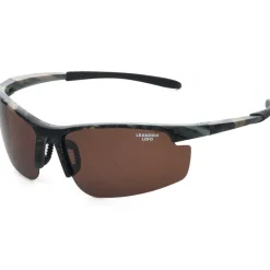 LEANDRO LIDO Power Gafas de sol deportivas camuflaje/marrón