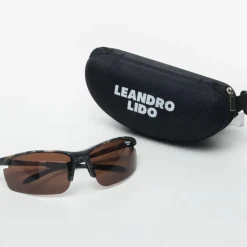 LEANDRO LIDO Power Gafas de sol deportivas camuflaje/marrón