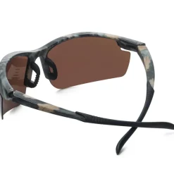 LEANDRO LIDO Power Gafas de sol deportivas camuflaje/marrón