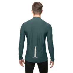 LEANDRO LIDO "Procida" Hombre Maillot de ciclismo de manga larga verde