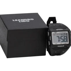 LEANDRO LIDO "Sterpeto" Unisex Reloj deportivo negro