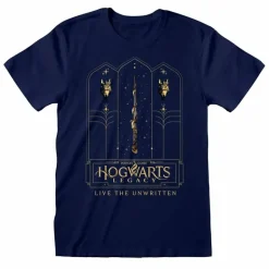 Legado de Hogwarts Golden Hombre Camiseta HWL05760TSC