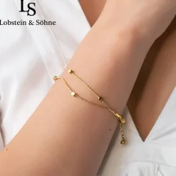 Lobstein & Söhne "Ida" Mujer Pulsera oro