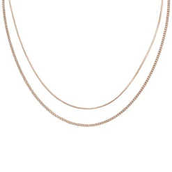 Lobstein & Söhne "Thilda" Mujer Cadena oro rosa