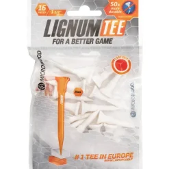 LONGRIDGE Lignum Tees de golf 16 piezas 38 mm