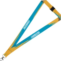 Los Angeles Chargers NFL Cinta para las llaves de aficionado con funda para la entrada LYNNFPAINTLAC