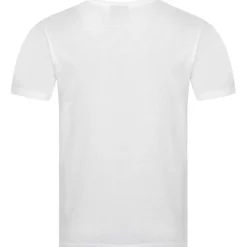 Lotto Duo Hombre Camiseta Pack de 2 blanco MDPX10008NET-Blanco