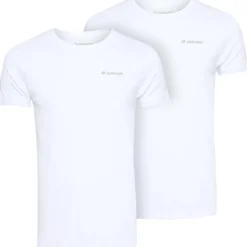 Lotto Hombre Camisetas interiores Camiseta Pack de 2 blanco 39510818