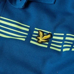 Lyle y Scott Counter Stripe Hombre Polo SP1246G-Z780